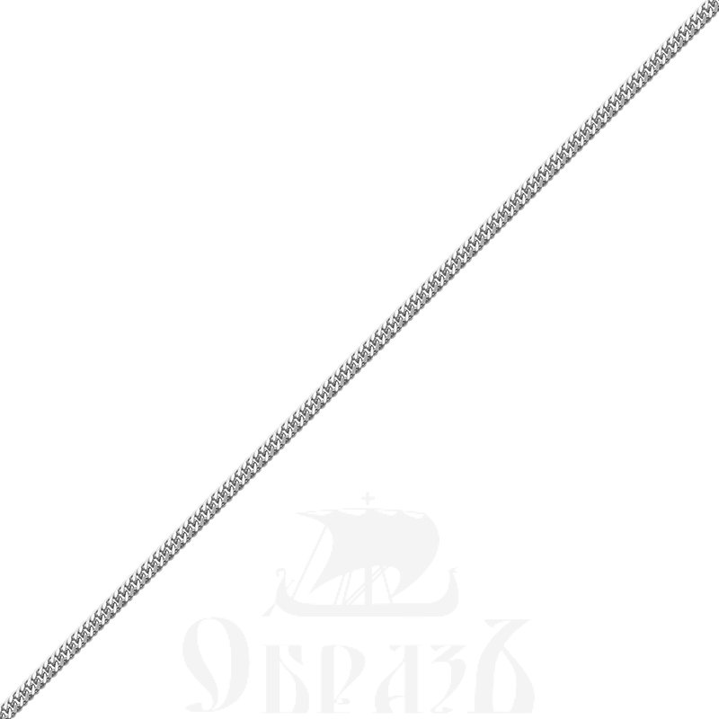 цепь плетение "панцирная двойная" с алмазной огранкой серебро 925 пробы (арт. 9028040)
